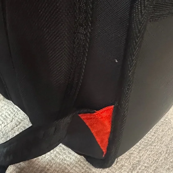 Sprayground limited edition Black Backpack with Silver Shark Design